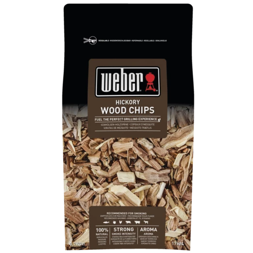 Weber Røgflis Hickory 0,7 Kg 3 Weber Røgflis Hickory 0,7 Kg