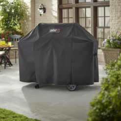 Weber Genesis II 300-serie Premium Grillbetræk Sort -Bon-Fire butik 62501880790 20