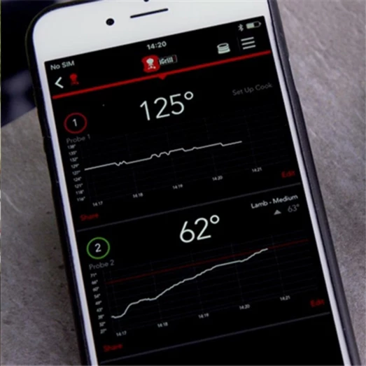 Weber IGrill 3 Digitalt Stegetermometer 6 Weber IGrill 3 Digitalt Stegetermometer - Billede 4