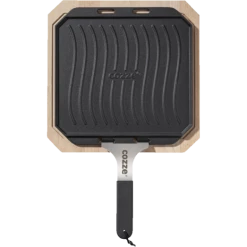 Cozze Støbejernspande Med Træbakke 330x330 Mm