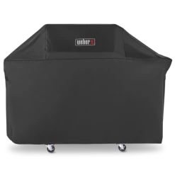 Weber Genesis 300-serie Premium Grillbetræk Sort