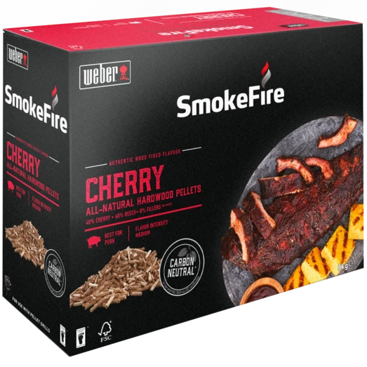 Weber SmokeFire Træpiller Kirsebær 8 Kg 3 Weber SmokeFire Træpiller Kirsebær 8 Kg