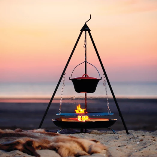 Bon-Fire Basis Bålsæt Med Gryde Og BBQ-pande 5 Bon-Fire Basis Bålsæt Med Gryde Og BBQ-pande - Billede 3