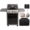 Dangrill Valhal 310 CS Gasgrill Med Betræk, Pizzasten, Pizzaspade Og Grillbakke -Bon-Fire butik 62509147668 1