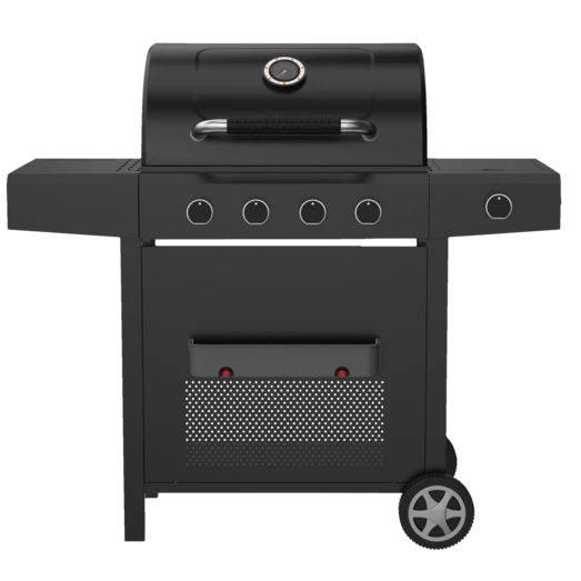 Dangrill Heimdal 410 PS Gasgrill M/overtræk, Pande, Tang, Rotisseri Og Termometer 4 Dangrill Heimdal 410 PS Gasgrill M/overtræk, Pande, Tang, Rotisseri Og Termometer - Billede 2