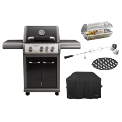 Dangrill Valhal 310 CS Gasgrill Med Betræk, Rotisseri Og Kurv